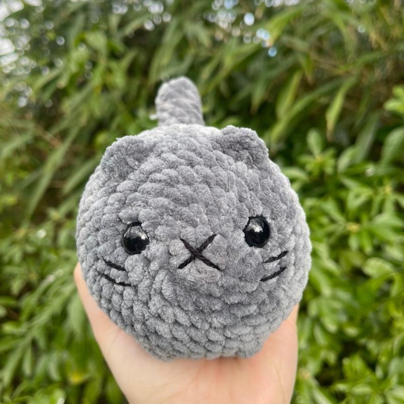 Loaf Cat Plushie - Soft and Cuddly Stuffed Toy for Kids