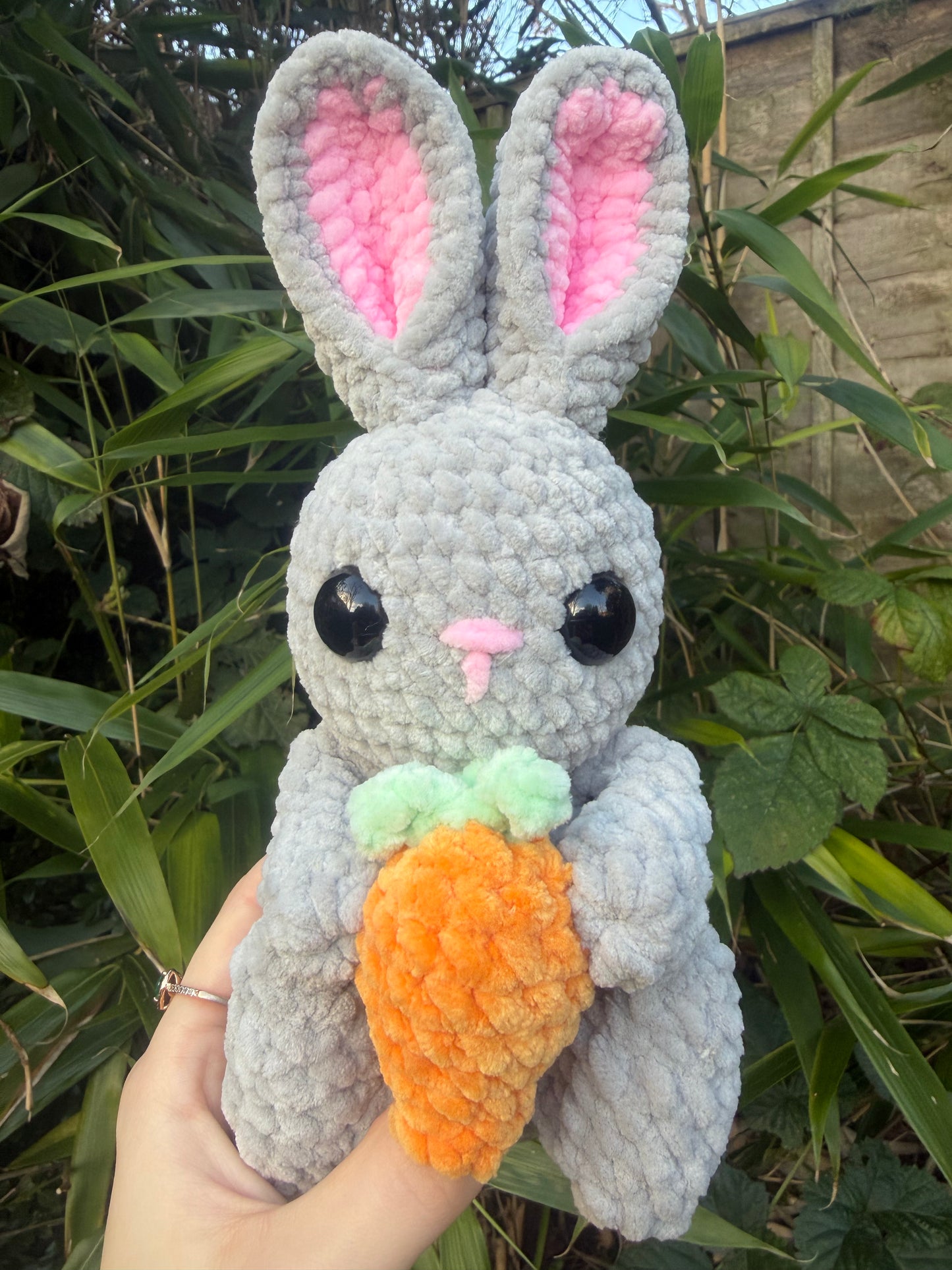 Crochet Bunny with Carrot