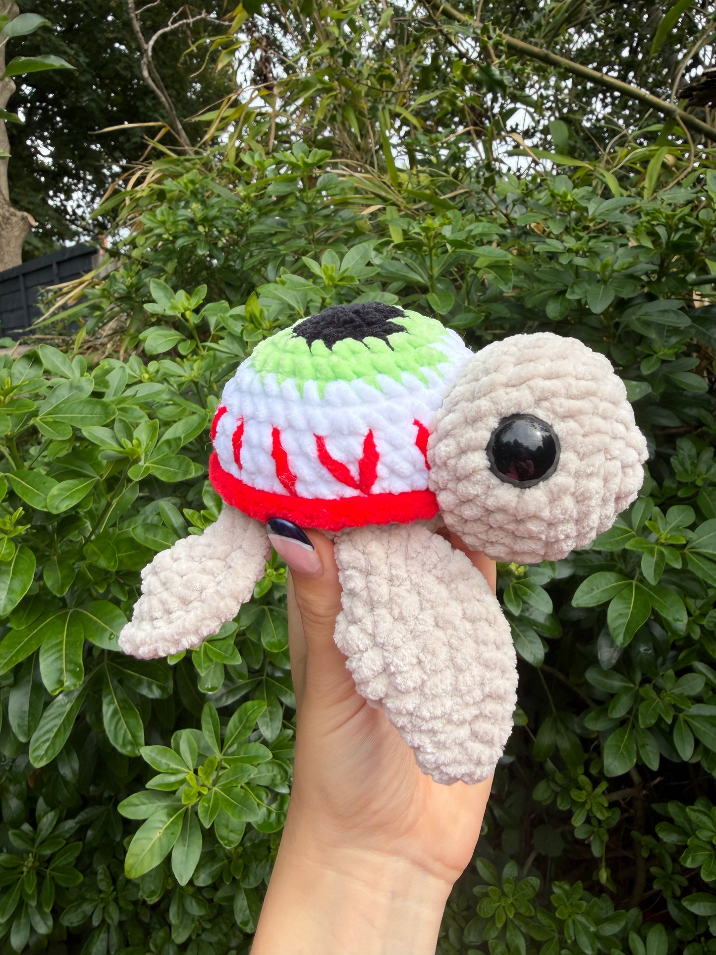 Eye turtle plushie