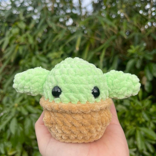 Baby Green Alien Plushie