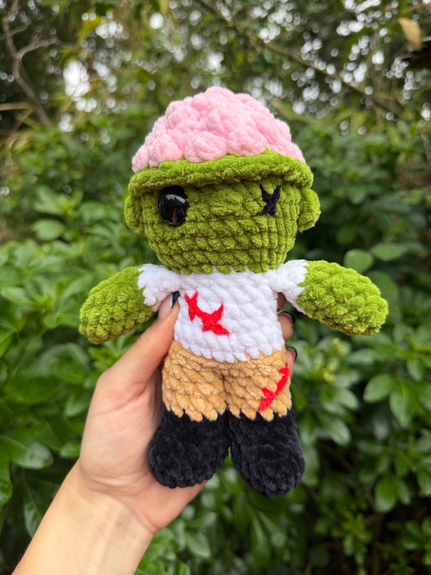 Monster crochet plushie