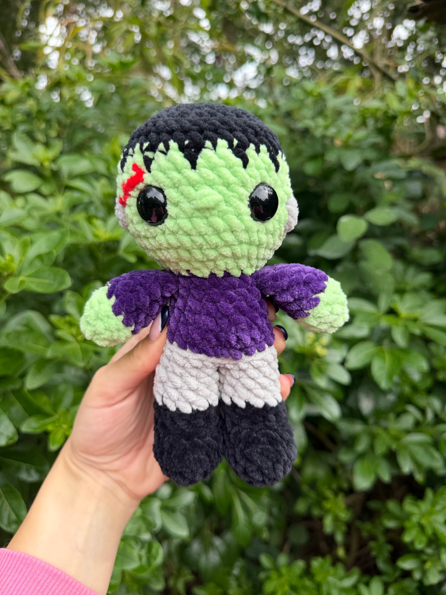 Monster crochet plushie