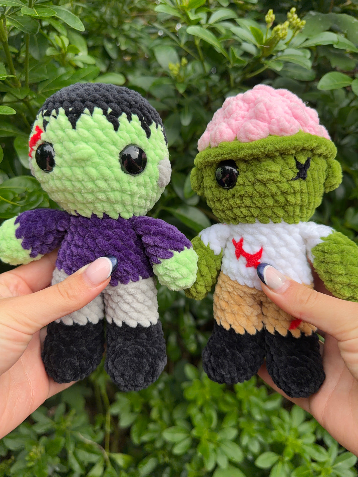 Monster crochet plushie