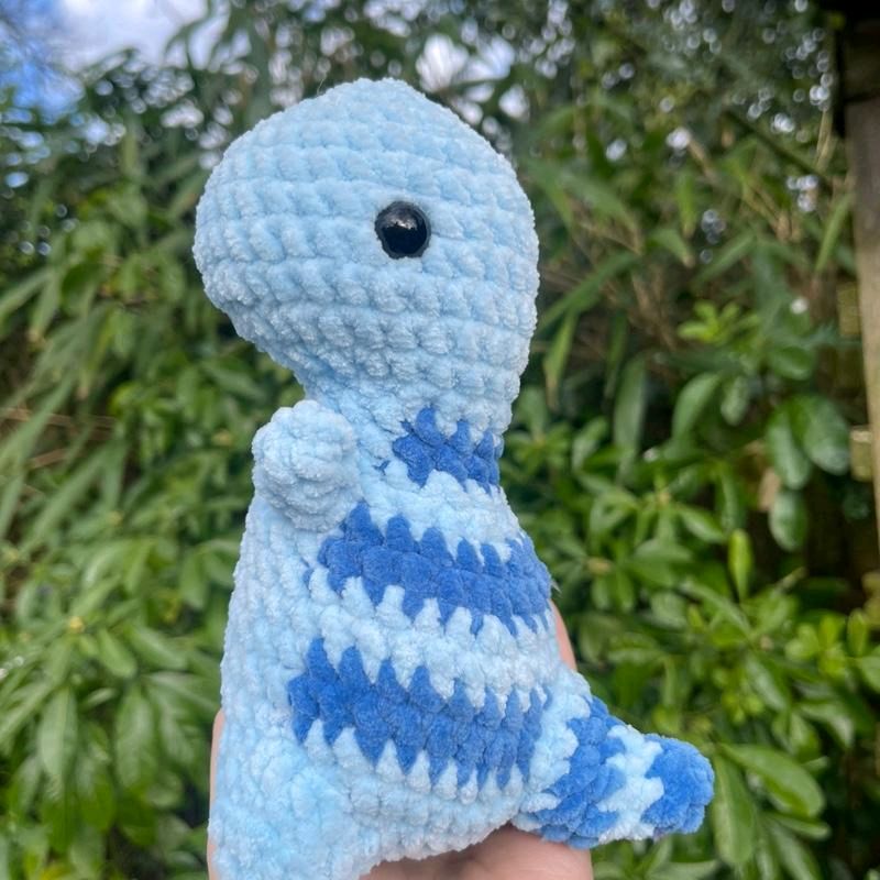 Striped Dino Plushie