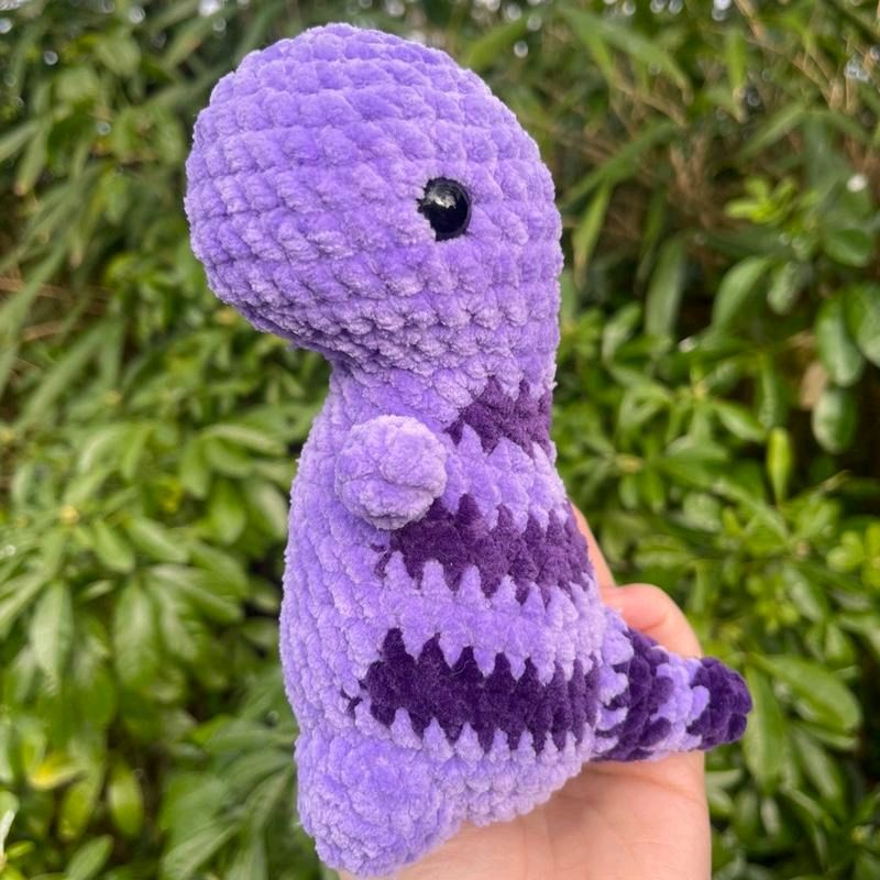 Striped Dino Plushie