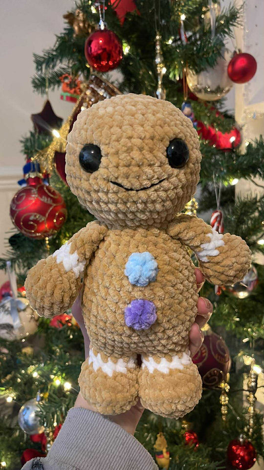 Gingerbread Man Plushie
