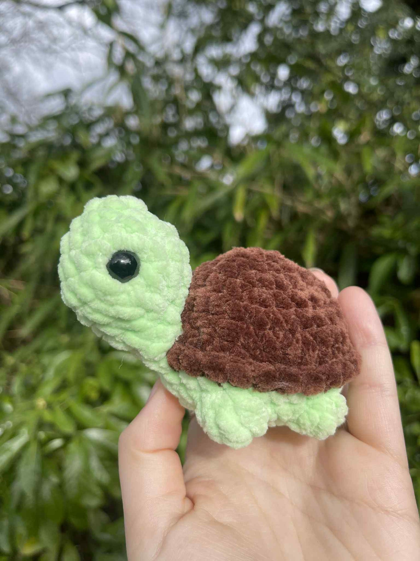 Crocheted Mini Tortoises