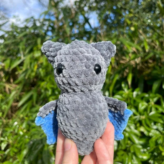 Crochet Bat Plushie - Handmade Soft Toy for Kids stuffed animals