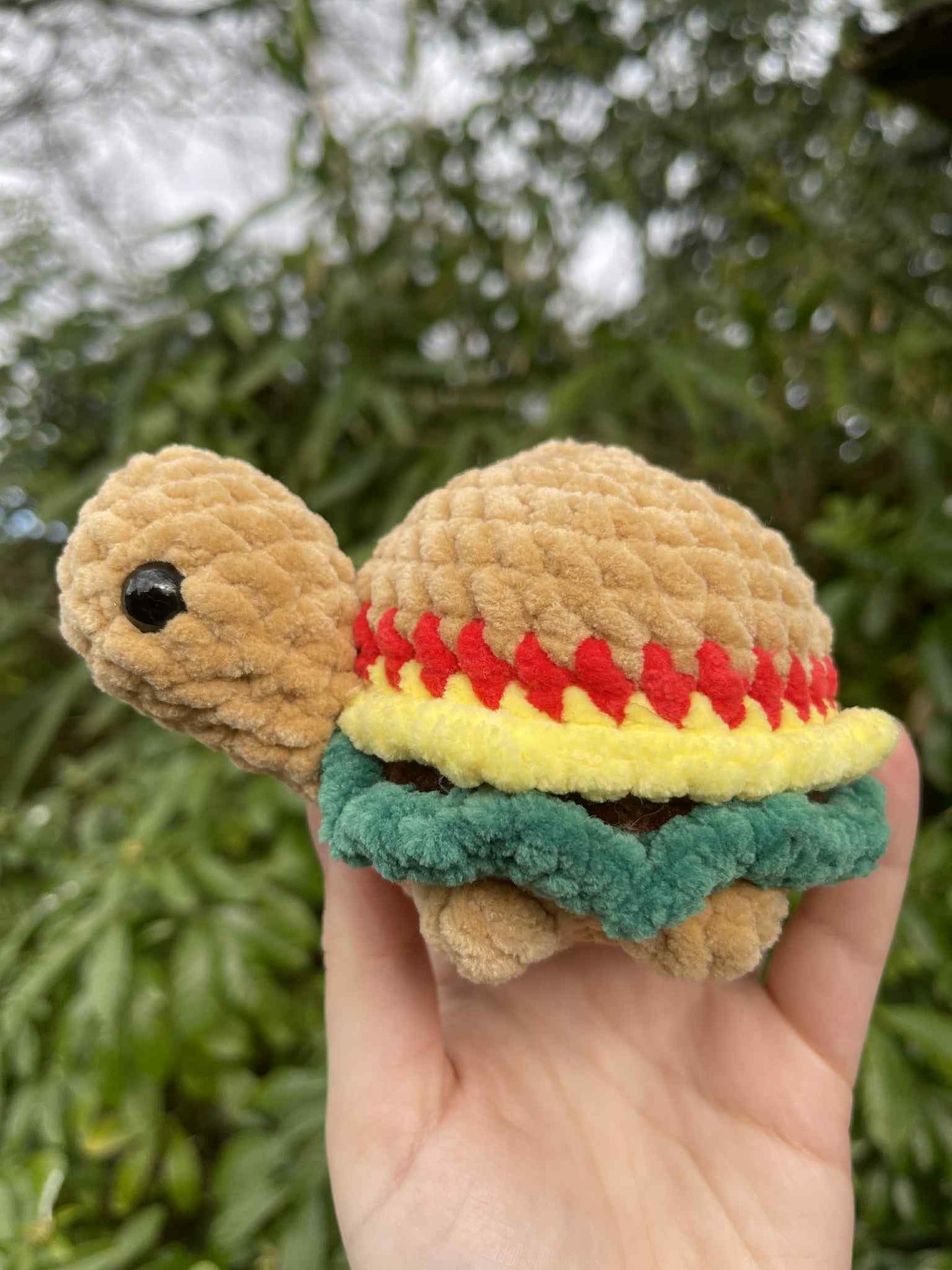 Crocheted Mini Tortoises