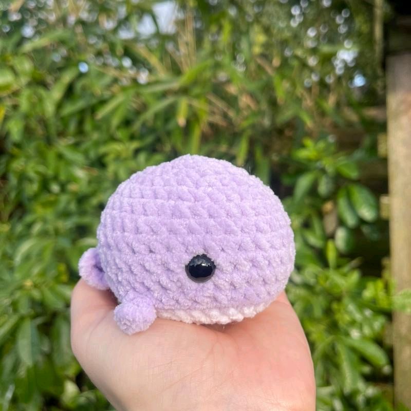 Mini Whale Plushie