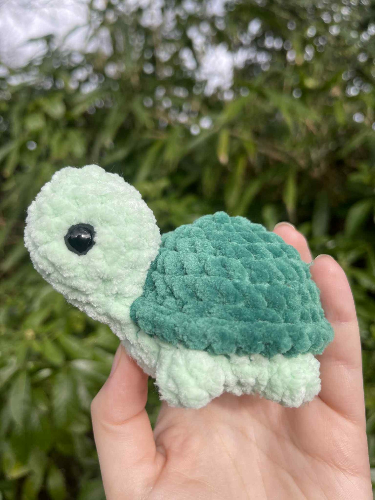 Crocheted Mini Tortoises