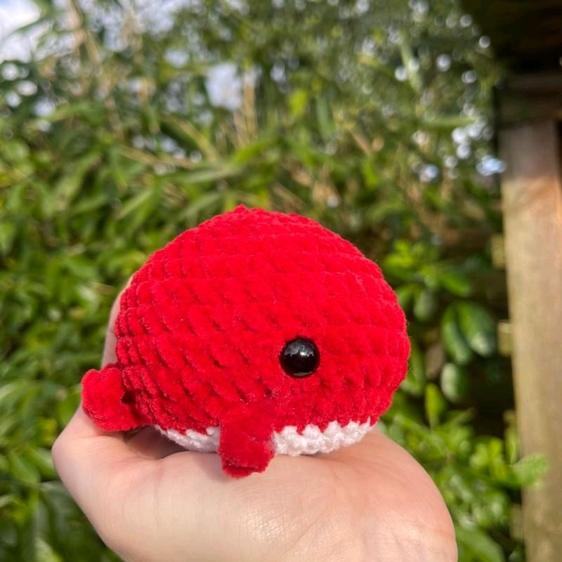 Mini Whale Plushie