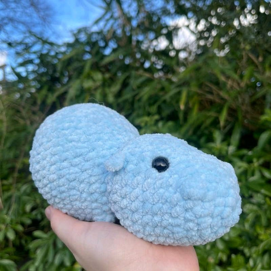 Mini Hippo Plushie